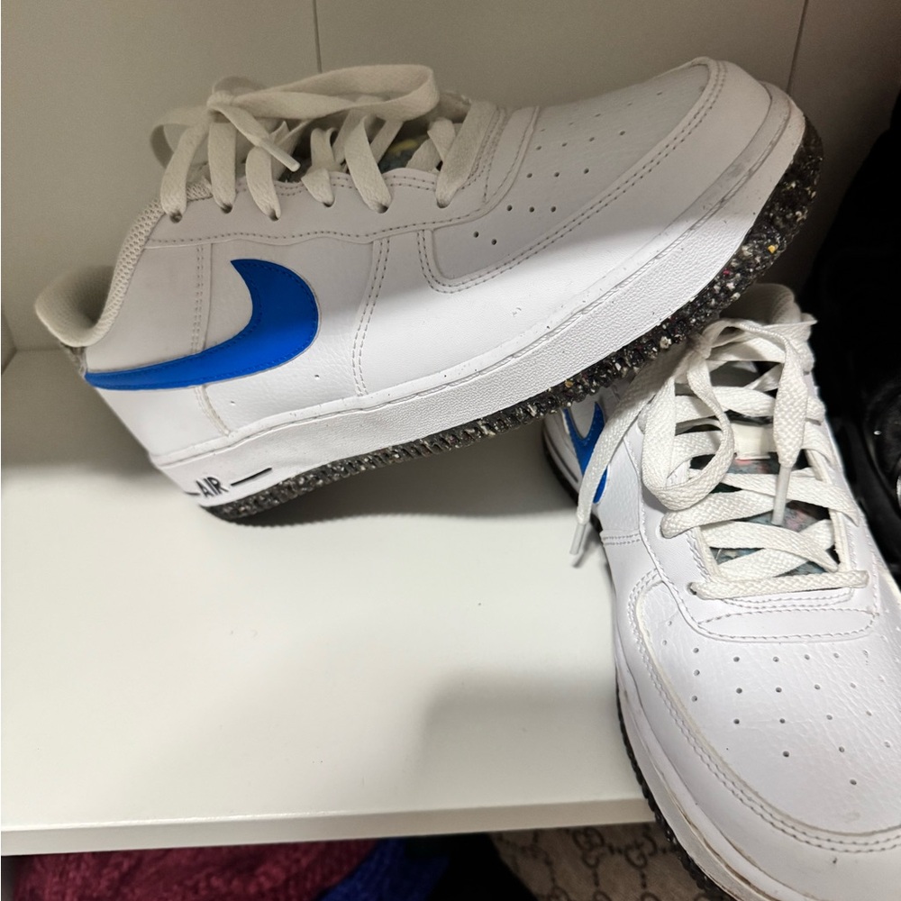 Nike Kids Sneakers White and Blue